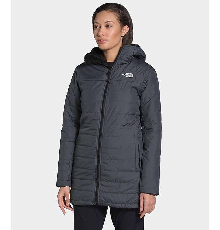 lunes preocupación Contra la voluntad Campera The North Face Mujer Gris/Negra Outlet - Parka The North Face  Argentina Mossbud Insulated Reversible Online Shop